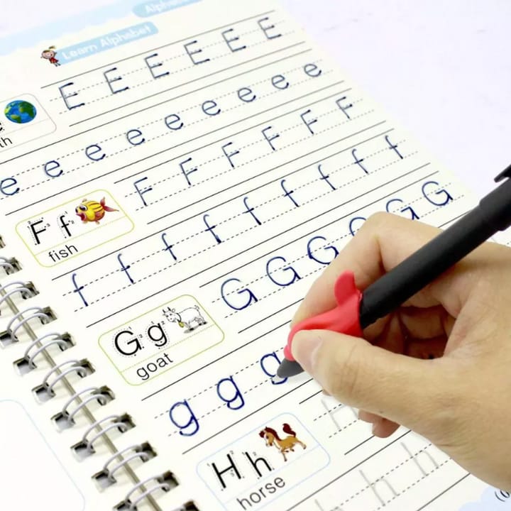 Sank Magic book Practice | Tracing Handwriting First Pre-school Baby Learning Books for Kids